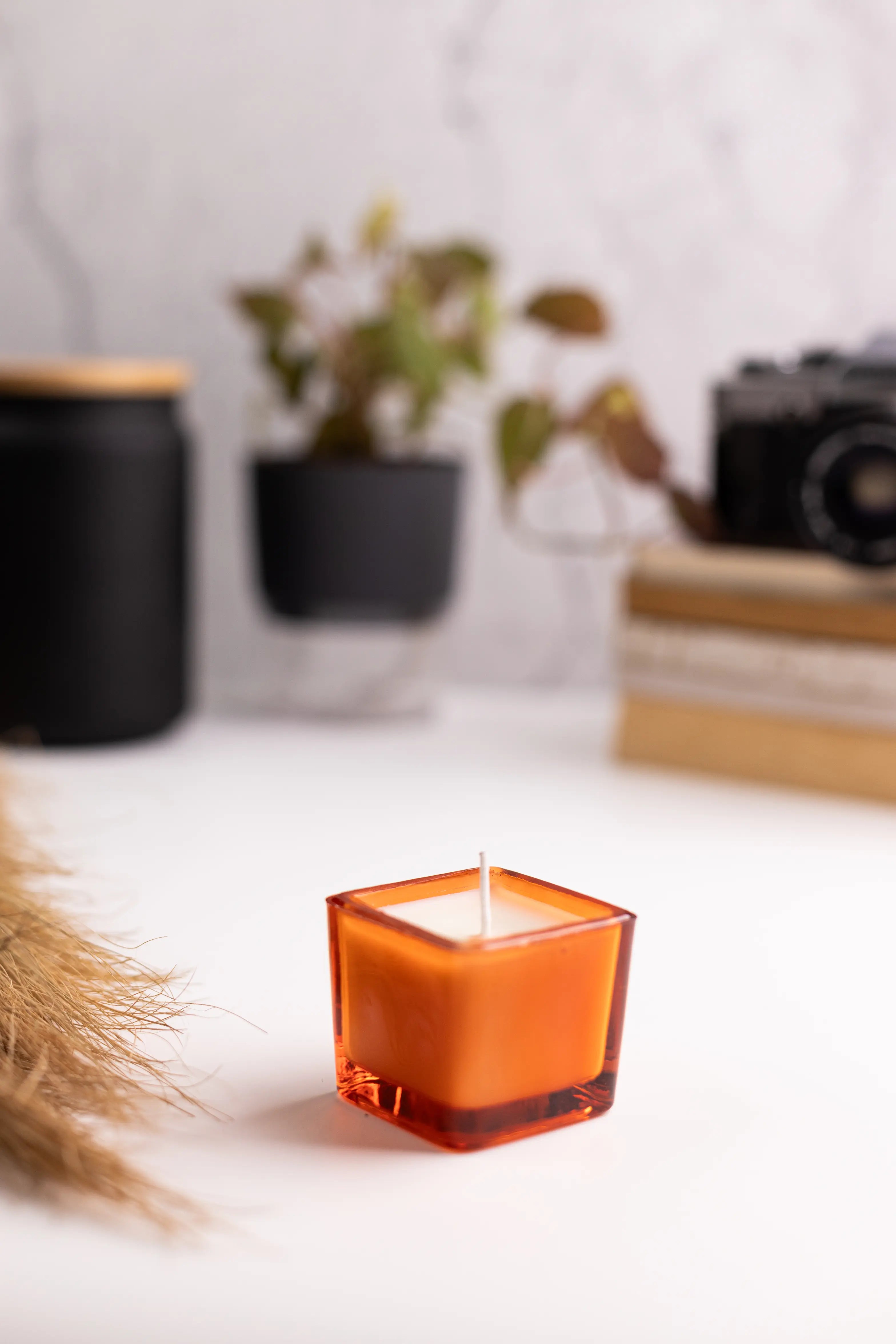 SQUARE JAR CANDLE